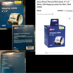 Avery Direct Thermal Roll Labels